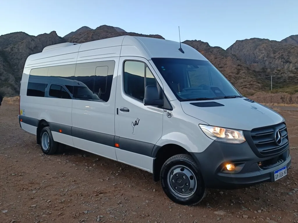 Mercedes-Benz Sprinter 516 traslados de grupos Mendoza - Executive van group transfers - Transporte de grupos mwt
